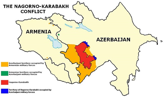 I motivi della guerra in Nagorno Karabakh tra Armenia e Azerbaijan - la  Repubblica