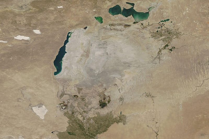 lago d'Aral , agosto 2021